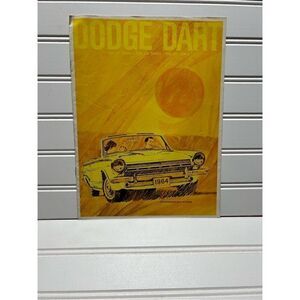 1964 Dodge Dart Original Factory Dealership Brochure